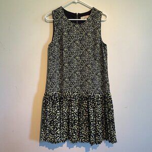 Loft Leopard Print Sleeveless Dress